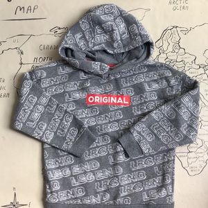 Primark legend print hoodie size 6-7yr old